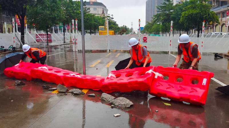 嚴(yán)陣以待抗臺風(fēng) 全力以赴保安全 | 珠海建工集團(tuán)堅守防御超強(qiáng)臺風(fēng)“蘇拉”一線